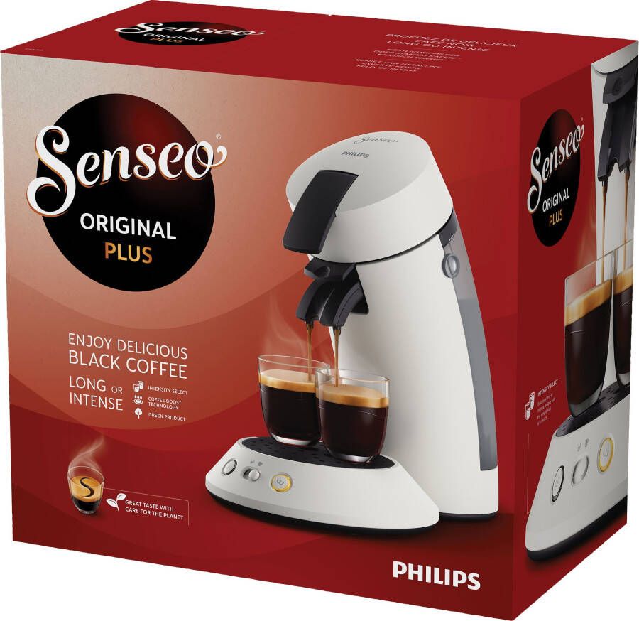 Senseo Koffiepadautomaat Original Plus CSA210 10 incl. gratis toebehoren ter waarde van 5 vap