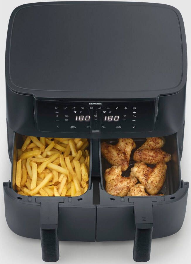 Severin Airfryer FR 2463 2 x 4 l "Dual"