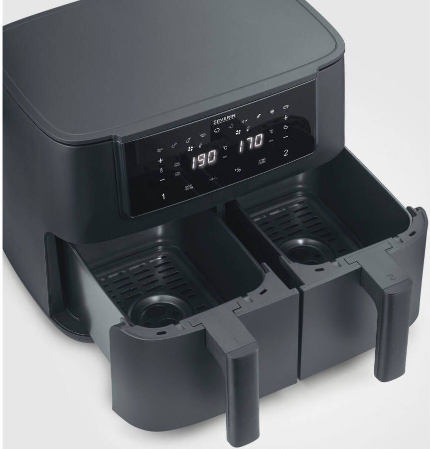 Severin Airfryer FR 2463 2 x 4 l "Dual"