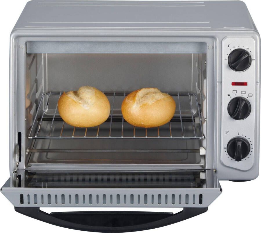 Severin Mini-oven TO 2045 Timerfunctie verschillende schuifniveaus bakplaat grillrooster - Foto 4