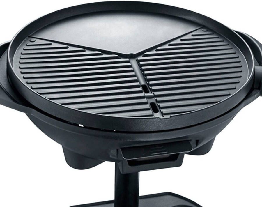 Severin Staande barbecue PG 8541 Elektrische grill met kap