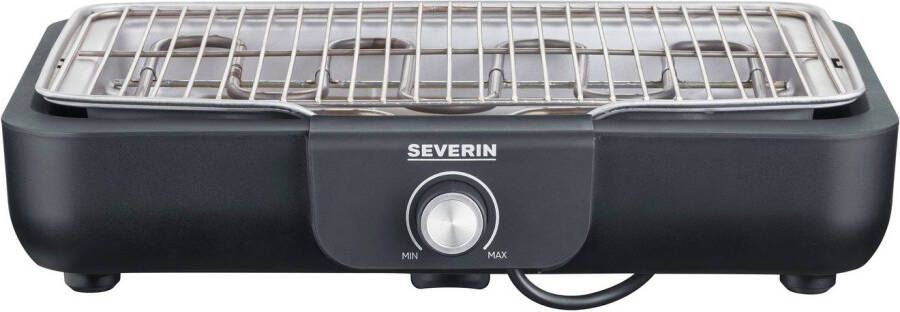 Severin Tafelgrill PG 8554 met grillrooster Snelle opwarmtijden bij een vermogen van 2300 W