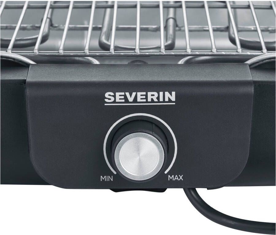 Severin Tafelgrill PG 8554 met grillrooster Snelle opwarmtijden bij een vermogen van 2300 W