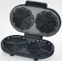 Severin WA 2118 Duo Wafelijzer Black Line ca. 1.200W PFAS-vrije coating op de bakplaten stijlvol en mat design - Thumbnail 4