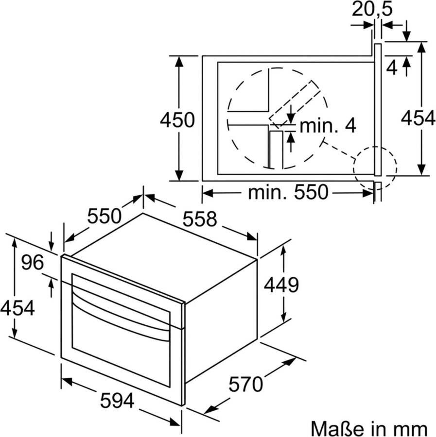 Siemens Inbouw Oven CM585AGS0 | Microgolfovens | Keuken&Koken Microgolf&Ovens | 4242003865446