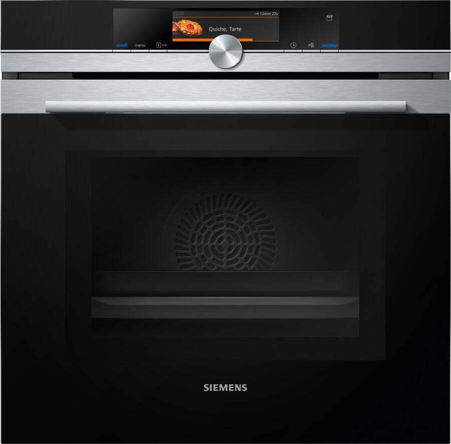 Siemens HN678G4S6 oven Elektrische oven 67 l 3650 W Zwart Roestvrijstaal A - Foto 2