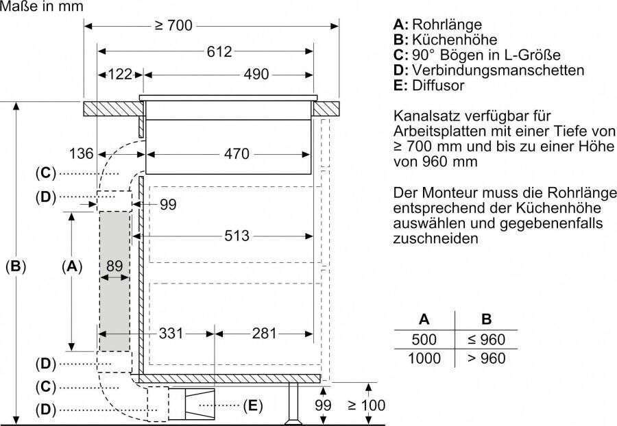 SIEMENS Kookplaat met afzuigkap ED711FGA6 (set) - Foto 6