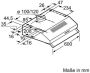 Siemens iQ100 LU62LFA21 afzuigkap 250 m³ uur Onderbouw Wit D - Thumbnail 6
