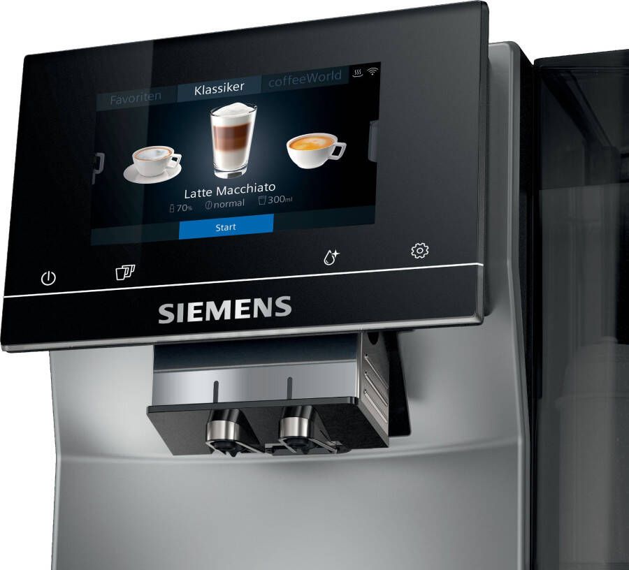 SIEMENS Volautomatisch koffiezetapparaat EQ.700 classic TP705D01 intuïtieve full-touchscreen automatische melksysteemreiniging - Foto 2