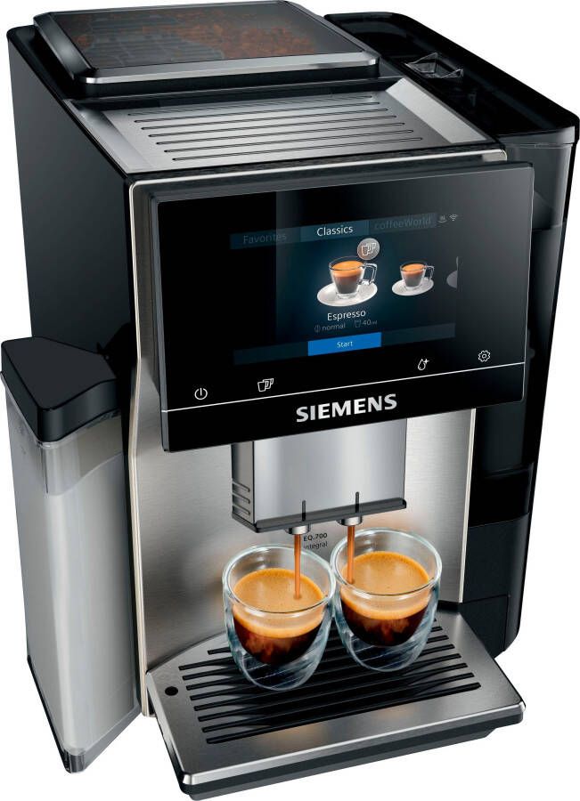 SIEMENS Volautomatisch koffiezetapparaat EQ.700 integral TQ707D03 Full-touchscreen tot 30 individuele koffiefavorieten - Foto 13