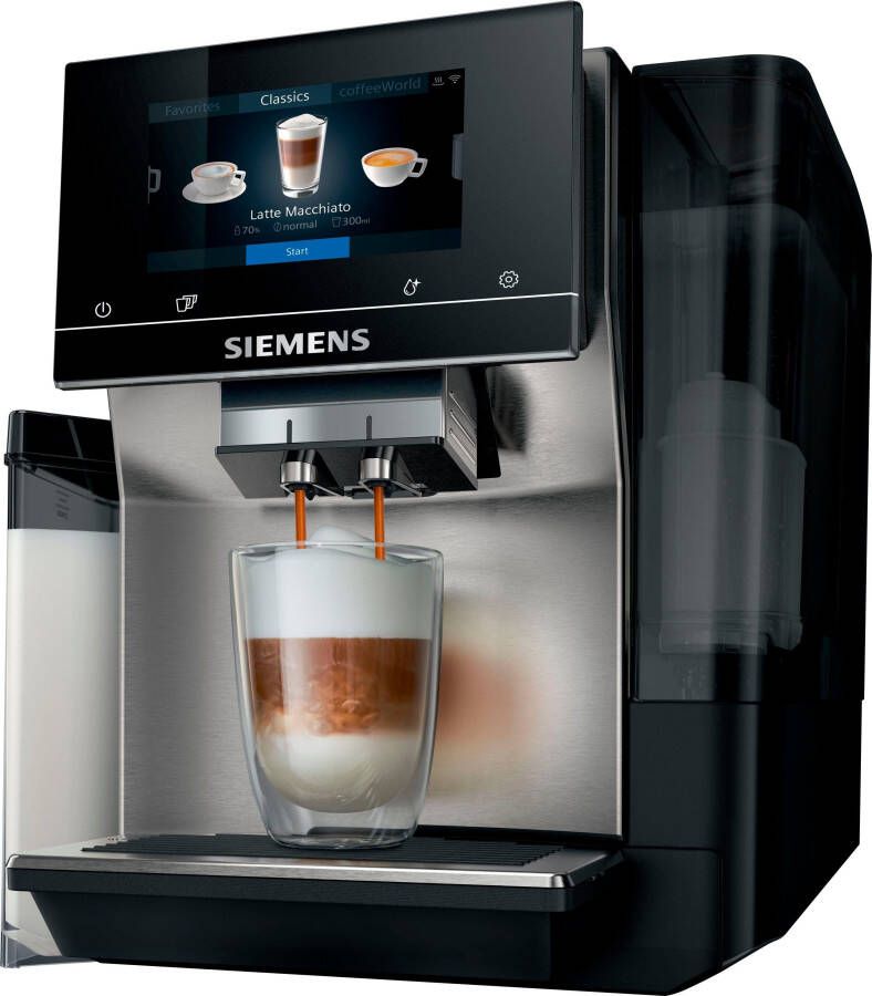 SIEMENS Volautomatisch koffiezetapparaat EQ.700 integral TQ707D03 Full-touchscreen tot 30 individuele koffiefavorieten - Foto 10
