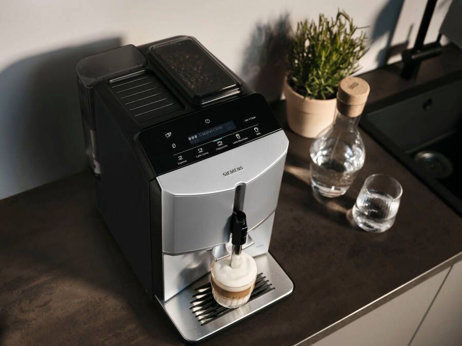 SIEMENS Volautomatisch koffiezetapparaat EQ300 TF303E01 viele Kaffeespezialitäten OneTouch-Funktion - Foto 5