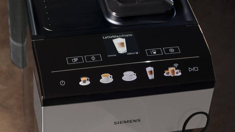 SIEMENS Volautomatisch koffiezetapparaat EQ500 integral TP516DX3 App-bediening dubbele kopjesfunctie