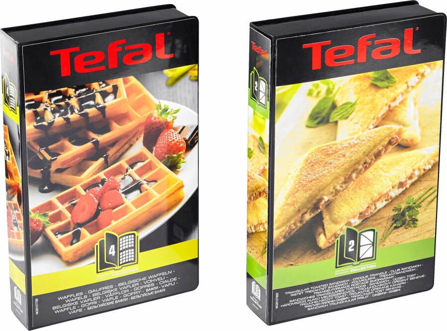 Tefal 2-in-1-combi-wafelijzer SW852D Snack Collection platen met antiaanbaklaag geschikt voor de vaatwasser vele functies - Foto 4