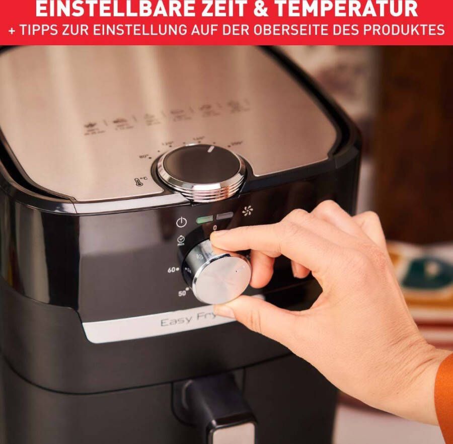 Tefal Airfryer EY5018 Easy Fry & Grill Classic instelbare temperatuur inhoud van 4 2 liter timer van 60 minuten - Foto 4