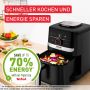 Tefal Airfryer EY5728 Easy Fry Smart & Silence Smart-Assist systeem met 55 programma's 40°C tot 220°C EY5728 - Thumbnail 6