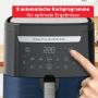 Tefal Easy Fry & Grill EY8014 XXL 6 5L 2-in-1 Heteluchtfriteuse met Uitneembare Verdeler Blauw Airfryer met 8 Kookprogramma's - Thumbnail 6