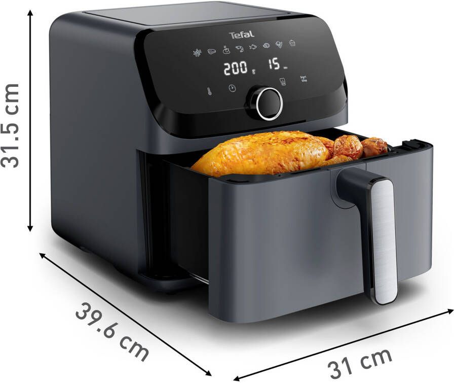 Tefal Airfryer EY855B Easy Fry Mega heteluchtfriteuse