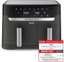 Tefal Airfryer EY905B Dual Easy Fry & Grill Dubbele kamer 8 3 L capaciteit met hamburgerpers - Thumbnail 2