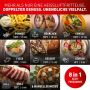 Tefal Airfryer EY905B Dual Easy Fry & Grill Dubbele kamer 8 3 L capaciteit met hamburgerpers - Thumbnail 7