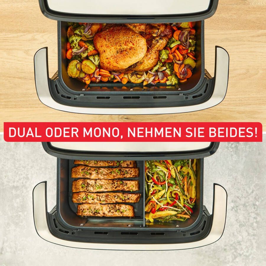Tefal Airfryer EY9228 Easy Fry Flex 7 vooringestelde programma's tijds- en energiebesparend ey9228