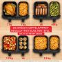 Tefal Airfryer EY9428 Dual Easy Fry XXL Heteluchtfriteuse dubbele kamer energie- & tijdbesparend EY9428 - Thumbnail 4