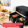 Tefal Airfryer EY9428 Dual Easy Fry XXL Heteluchtfriteuse dubbele kamer energie- & tijdbesparend EY9428 - Thumbnail 6