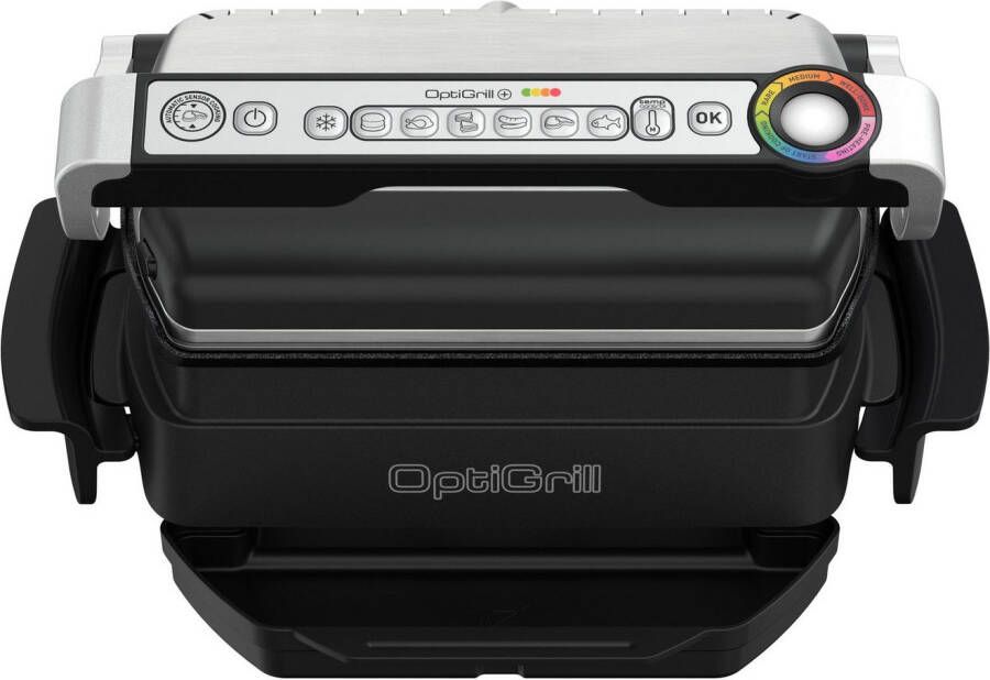 Tefal Contactgrill GC714D OptiGrill en inclusief snacking & baking accessoires