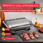 Tefal Contactgrill GC727D OptiGrill+ XL vernieuwde kookniveau-indicator handmatig + 9 automatische programma's - Thumbnail 4