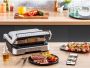 Tefal Contactgrill GC773D OptiGrill 2-in-1 met grilltang intelligente grill & bbq scharnierend 9 automatische programma's - Thumbnail 4