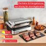 Tefal Contactgrill GC773D OptiGrill 2-in-1 met grilltang intelligente grill & bbq scharnierend 9 automatische programma's - Thumbnail 8