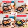 Tefal Contactgrill GC774D TK OptiGrill 4in1 Grillen BBQ Oven complete maaltijd - Thumbnail 10