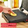 Tefal Contactgrill Inicio Classic 2-in-1 Panini Grill anti-aanbakplaten Plaatsbesparende opslag vaatwasmachinebestendige sap opvangschaal GC2718 - Thumbnail 7