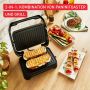 Tefal Contactgrill Inicio Compact 2-in-1 Panini Grill antihaftbeschichtetete Platten - Thumbnail 6
