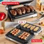 Tefal Contactgrill OptiGrill 2in1 XL GC782D - Thumbnail 5