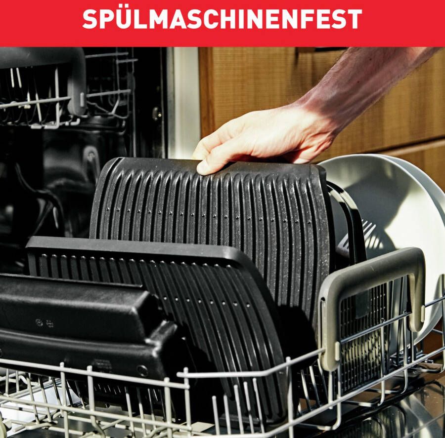 Tefal Contactgrill OptiGrill 6 automatische programma's één handmatig programma