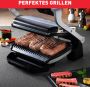 Tefal Contactgrill OptiGrill 6 automatische programma's één handmatig programma 6 programma s past temperatuur en grillcyclus aan het grillgerecht aan - Thumbnail 6