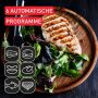 Tefal Contactgrill OptiGrill+ vernieuwde kookniveau-indicator 6 automatische programma's Kookstandindicatie automatische uitschakeling eenvoudige reiniging My App - Thumbnail 5