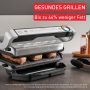Tefal Contactgrill OptiGrill+ erneuerte Kochstufenanzeige 6 automatische Programme vernieuwde kookniveau-indicator 6 automatische programma's inclusief receptenboek - Thumbnail 6