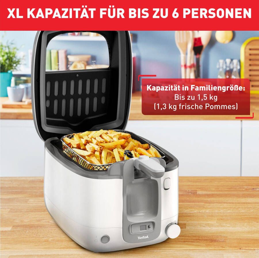 Tefal Friteuse FR3141 Super Uno grote capaciteit timer
