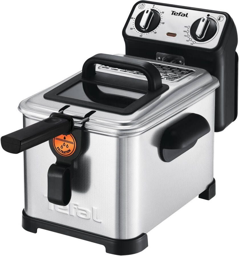 Tefal Friteuse FR5101 Filtra Pro Inox & Design 3 0 l met olie clean-oil-systeem warmte-isolerend thermostaat timer - Foto 11