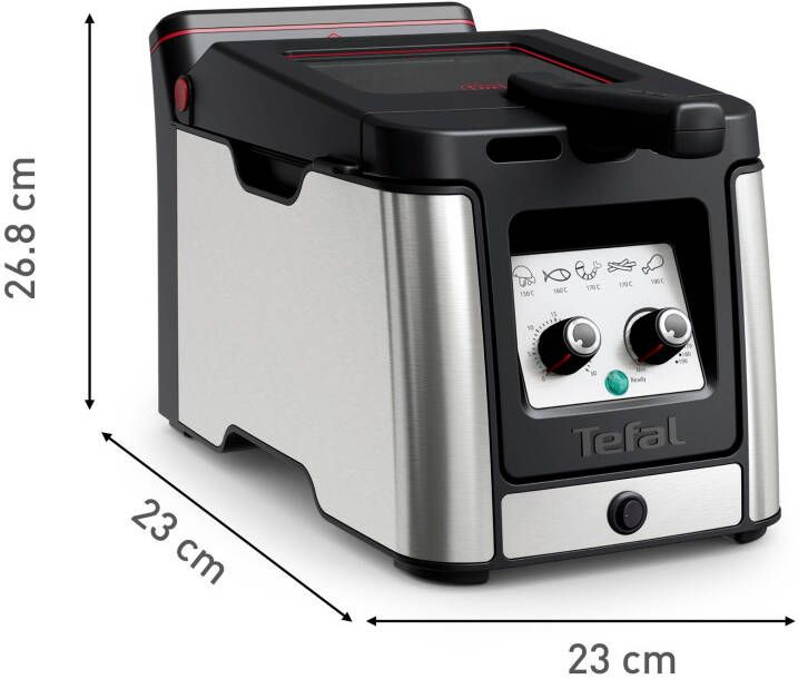 Tefal Friteuse FR600D Clear Duo actief filtersysteem thermostaat timer - Foto 20