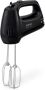 Tefal Quick Mix HT3108 Handmixer 5 Snelheden en Turbofunctie Met Deeghaken en Gardes Compact 300W Zwart - Thumbnail 2