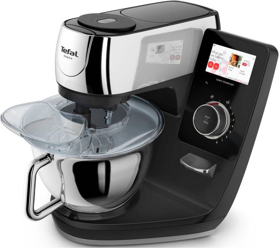 Tefal Keukenmachine QB960D I-Coach Touch Pro 25 automatische programma's intuïtieve digitale coaching weegschaal