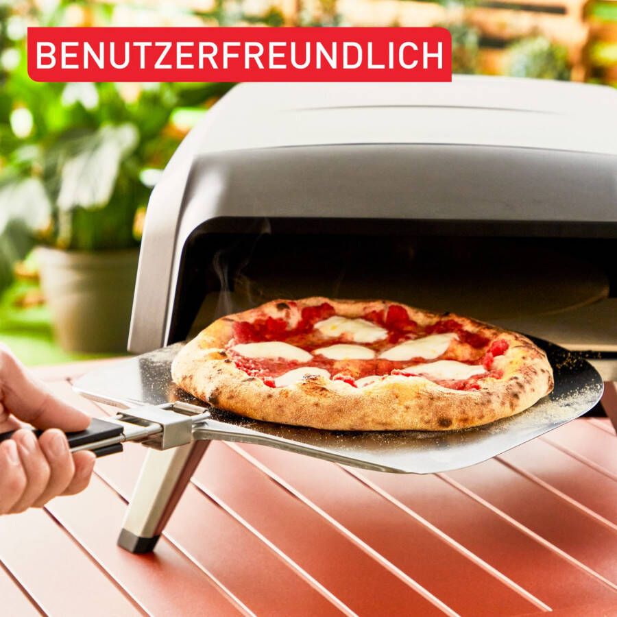 Tefal Pizza-oven Pizza Pronto compacte gaspizzaoven voor thuis snelle voorverwarming