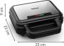 Tefal Sandwichmaker SW383D Ultracompact 3-in-1 sandwich-wafel-panini combigericht - Thumbnail 12