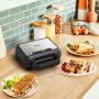 Tefal Sandwichmaker SW383D Ultracompact 3-in-1 sandwich-wafel-panini combigericht - Thumbnail 4