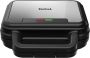 Tefal Sandwichmaker SW383D Ultracompact 3-in-1 sandwich-wafel-panini combigericht - Thumbnail 2