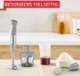 Tefal Staafmixer HB673B Quickchef+ Silence-modus 20 snelheidsniveaus incl. accessoires - Thumbnail 4