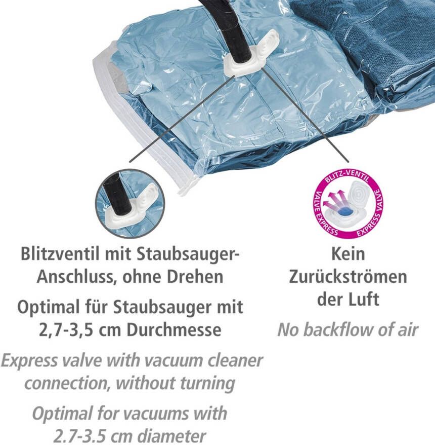 Wenko Vacumeerzak Reisset (set 6-delig)